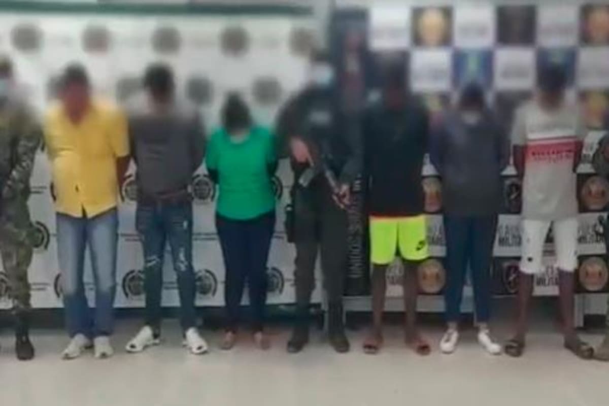 Video: Cae banda al servicio del Clan del Golfo en Cartagena y Bolívar