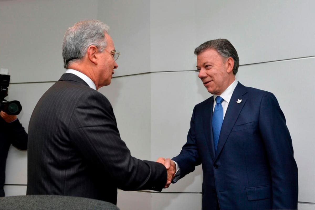 Expresidente Santos dio inmunidad a Uribe en EE. UU., ¿de qué trata?