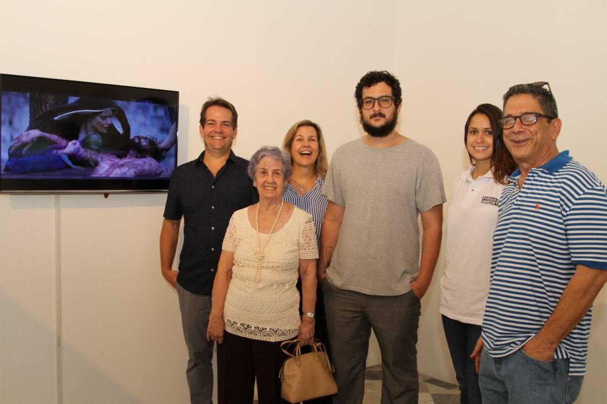 Alexander Meisel, Alicia de Meisel, Elizabeth Meisel, José Covo, Ella Mendoza y Eduardo Hernández.