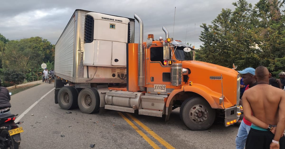 Ariel Pérez, the Palenquero youth who lost his life in a motorcycle and semi-truck crash