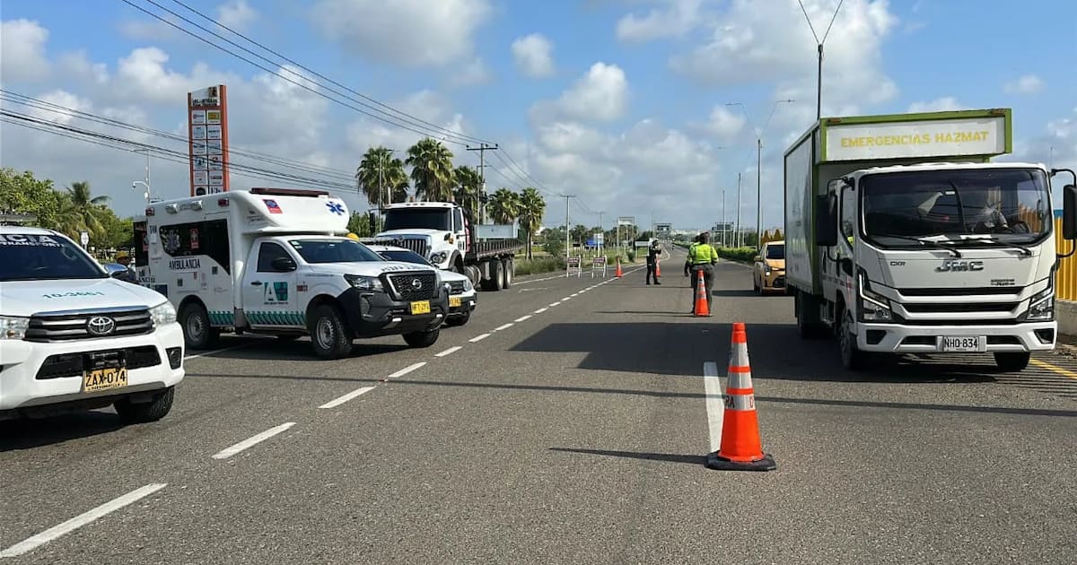 49 mil vehículos se movilizaron por las carreteras de Bolívar en Navidad
