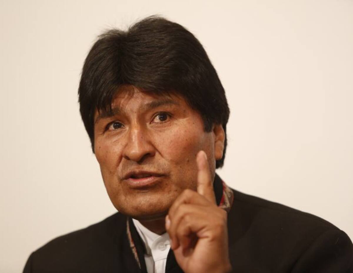 Evo Morales, presidente de Bolivia. AFP DIETER NAGL