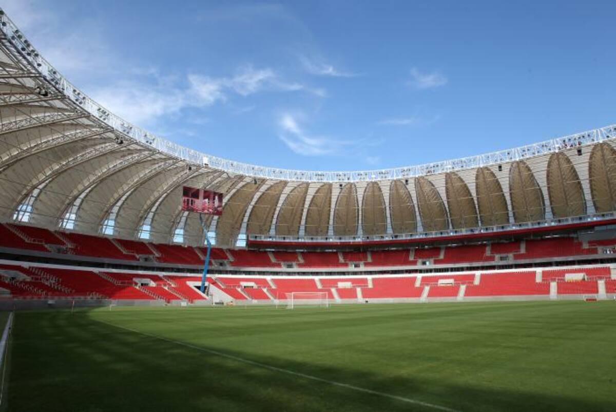 Estadio Beira Rio en Porto Alegre, Brasil. AP Nabor Goulart