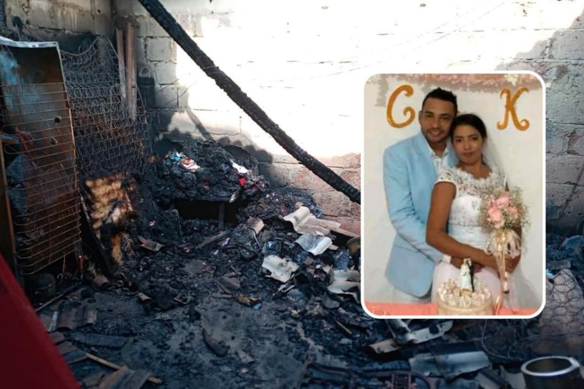 ¡Qué tragedia! Muere calcinada pareja de esposos al incendiarse su casa