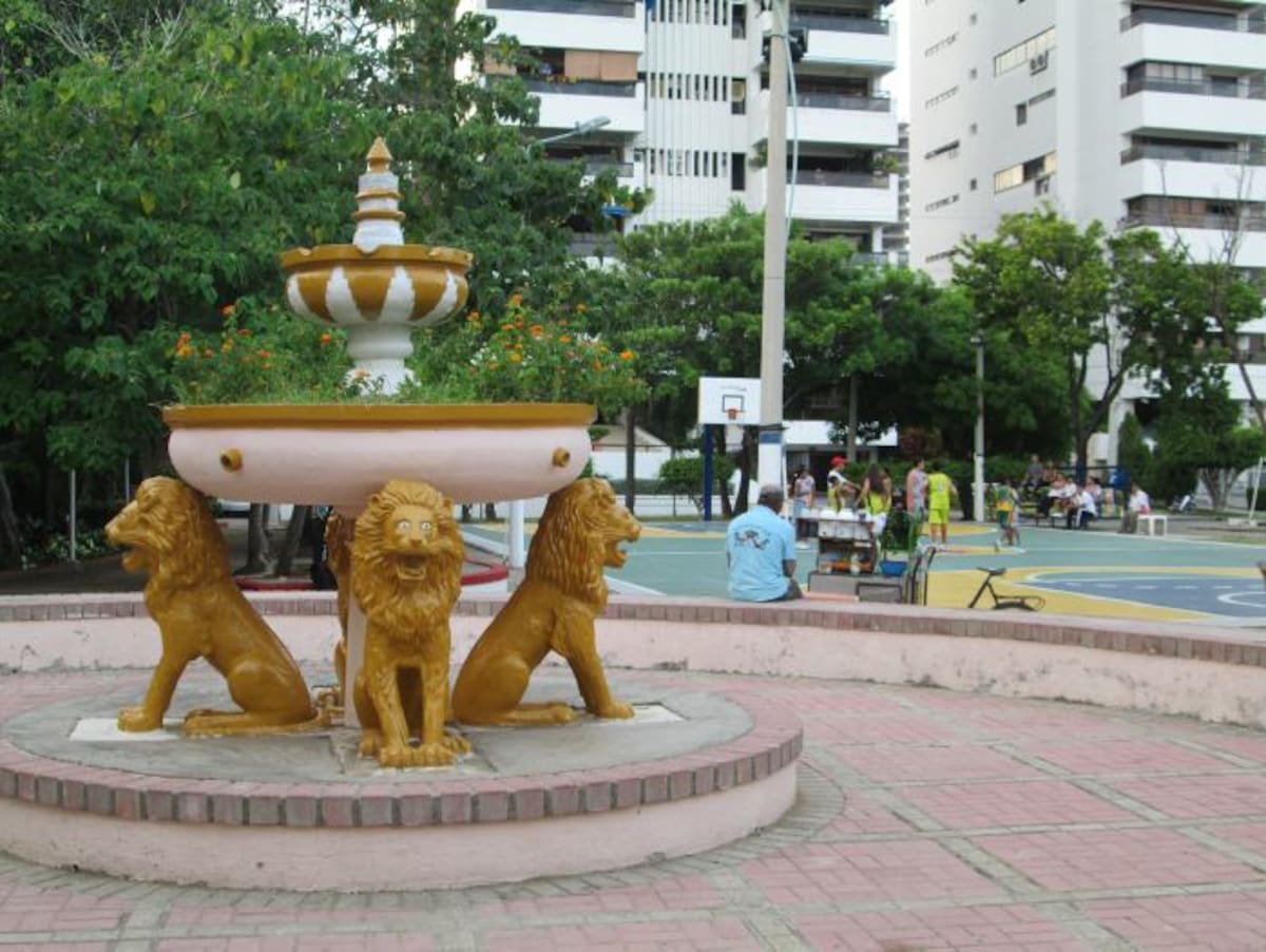 El Parque Coral Gables es un patrimonio recreativo que merece atención de la ciudadanía de Bocagrande y sectores aledaños. PEDRO TORRES, GENTE BAHÍA - EL UNIVERSAL