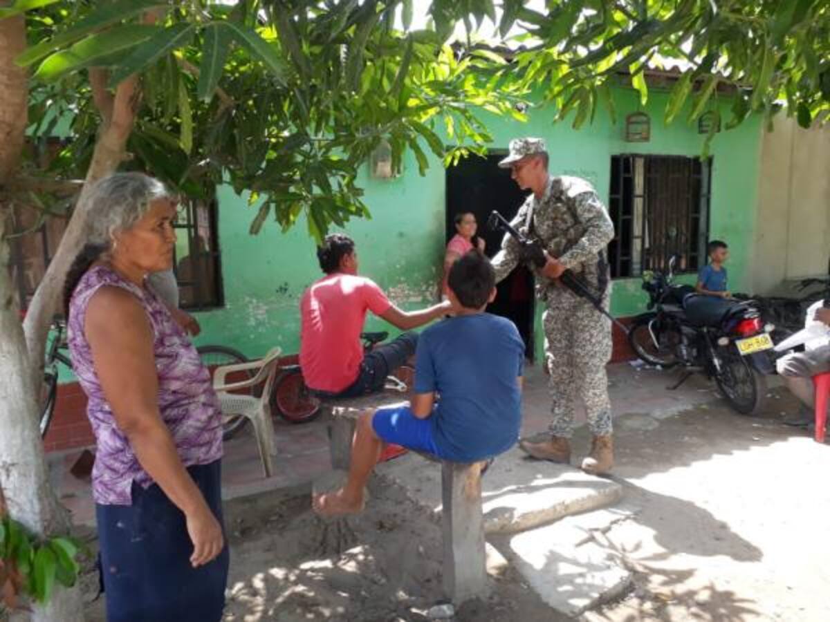 La comunidad solicitó más presencia de las autoridades en los barrios.
