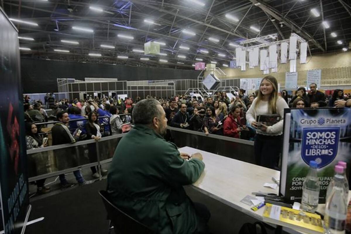 La Feria Internacional del Libro de Bogotá 2018 podría ser la edición con mayor cantidad de visitantes de su historia. Colprensa.