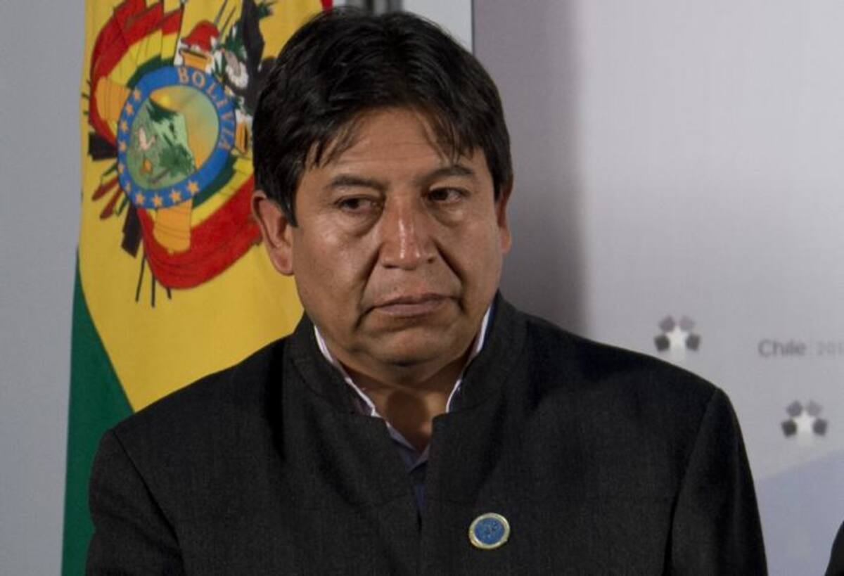 David Choquehuanca, canciller de Bolivia. ARCHIVO