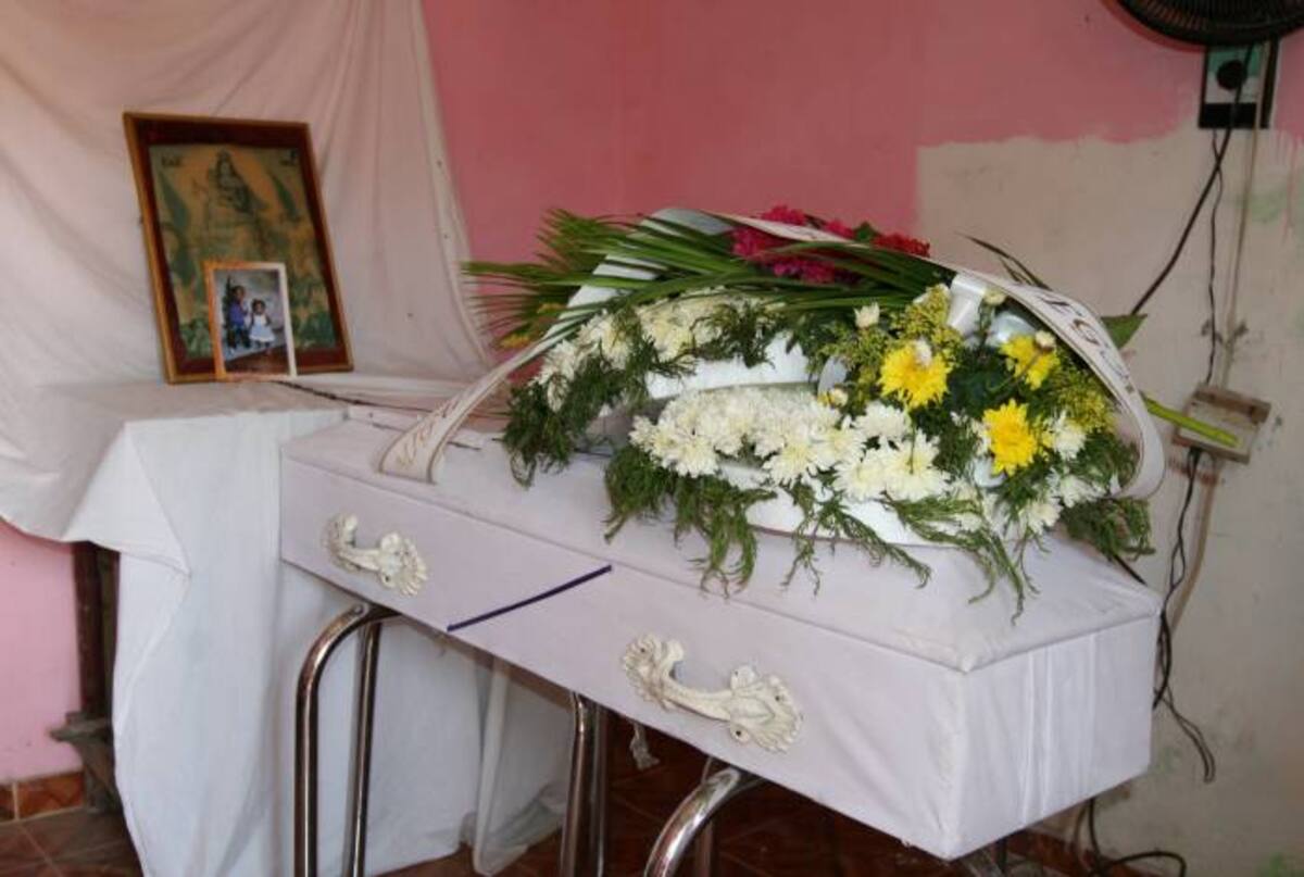 La muerte del menor Miguel Ángel Contreras fue la primera que enlutó al barrio. CLAUDIA FORTICH - Q'HUBO CARTAGENA