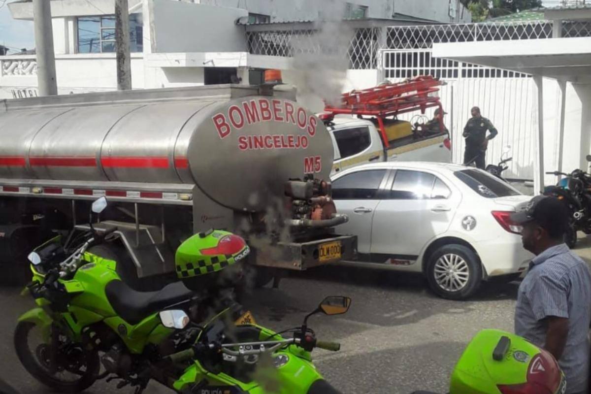 Conato de incendio en la URI de la Fiscalía en Sincelejo