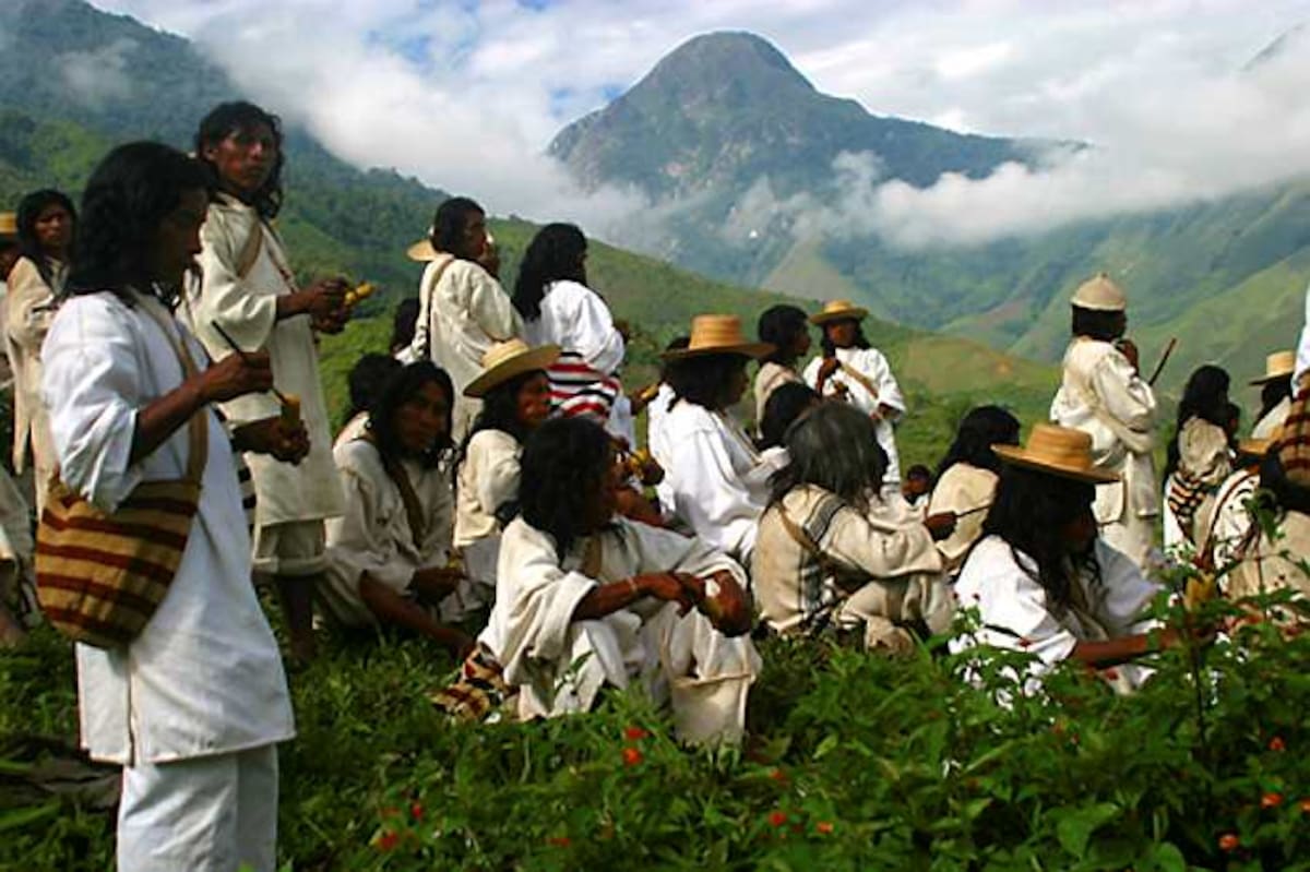 En la Sierra viven los kogui, arhuacos, wiwas y kankuamos que viven en los Resguardos Indígenas, que son considerados los descendientes de los tairona. Fotos / Cortesía Secretaría de Cultura, Patrimonio y Turismo de Barranquilla.