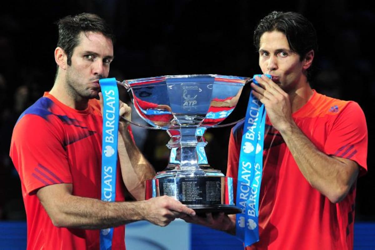 Verdasco y Marrero ganaron el Masters de Londres en dobles. AFP GLYN KIRK