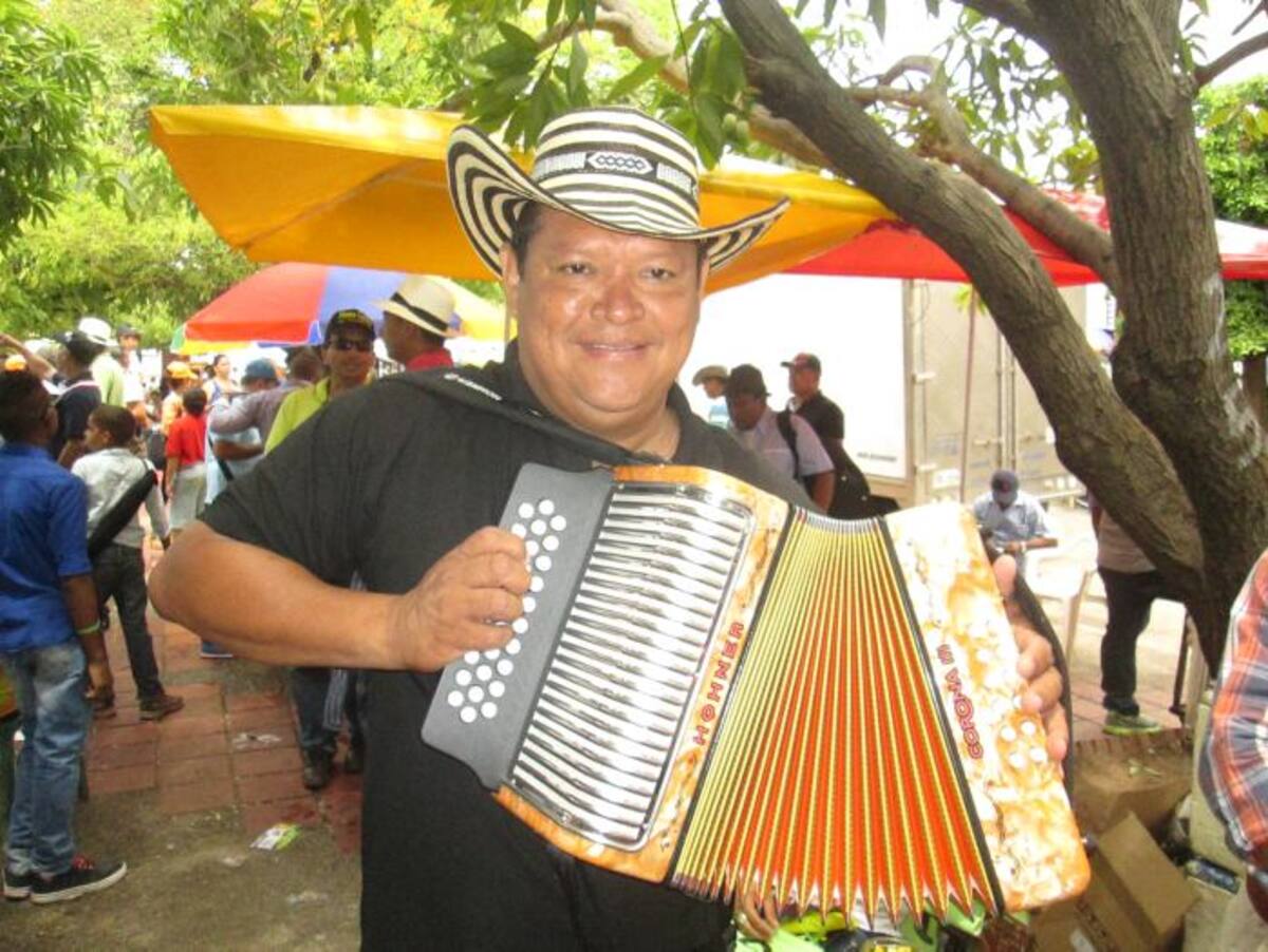 El cartagenero José Vasquez, es uno de los acordeoneros favoritos para quedarse con la corona de Rey Vallenato Rubén Darío Álvarez - El Universal