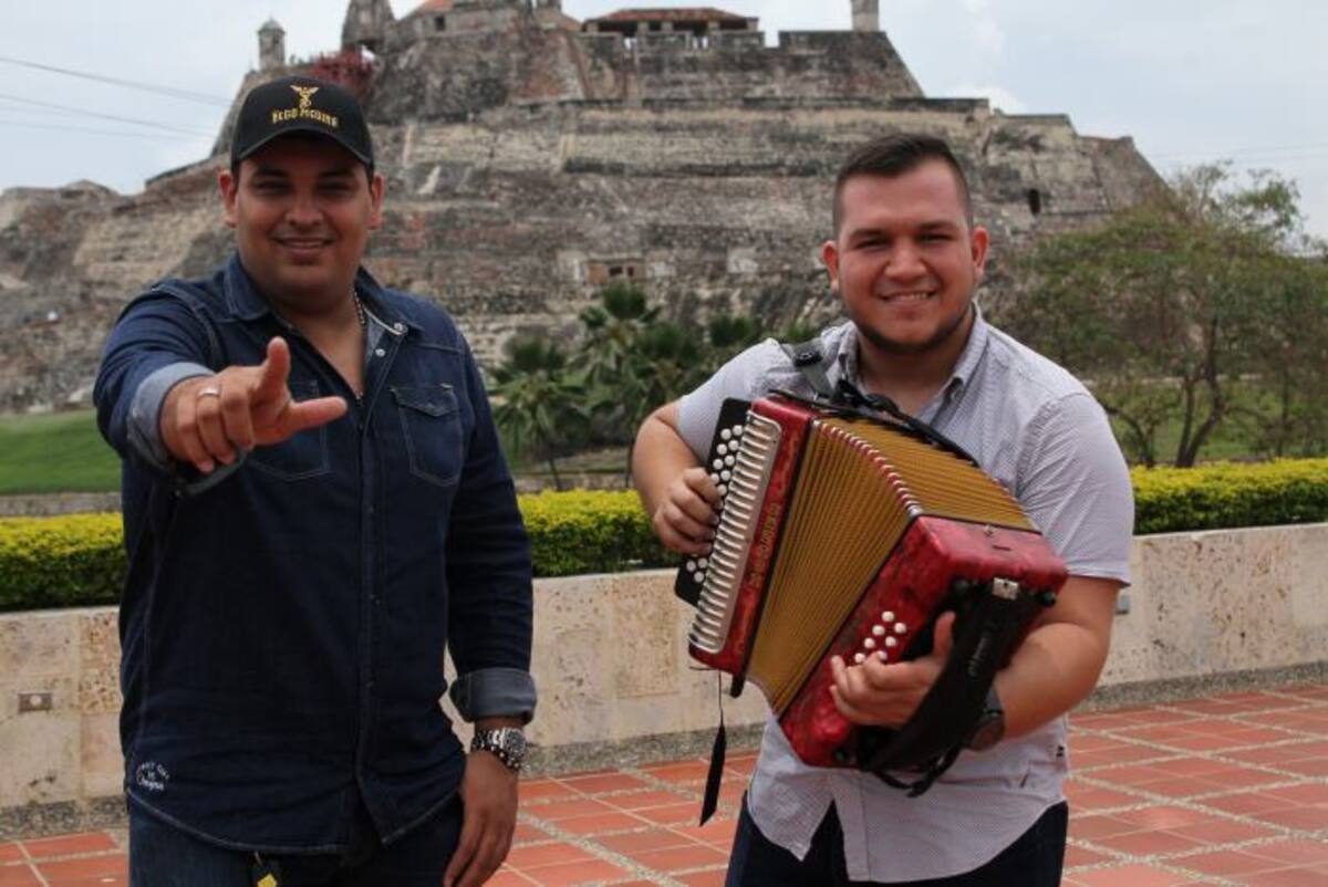 Ñego y Pipe, dúo Vallenato. Óscar Díaz.