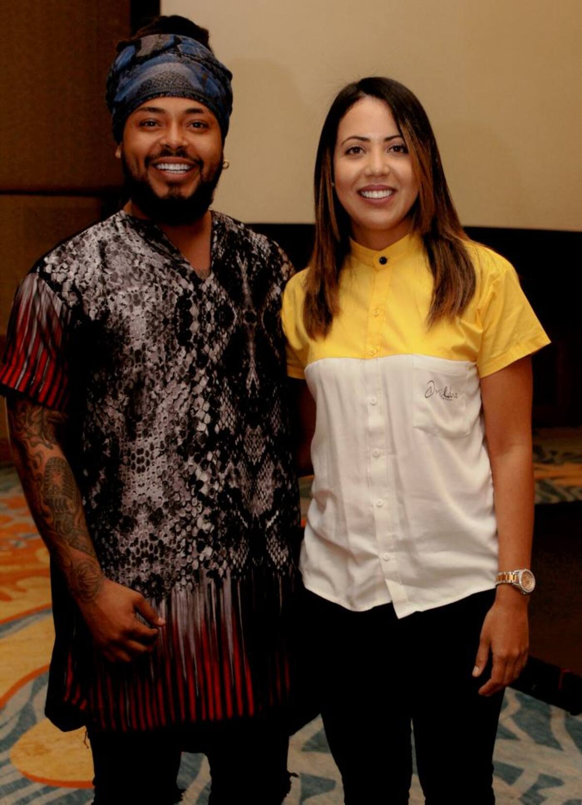 Kevin Flórez y Katherine Pascuales. LUIS EDUARDO HERRÁN