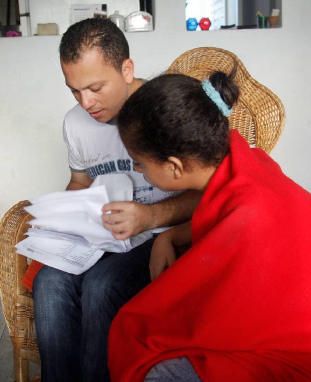 Elkin Molina Márquez, padre de la menor Jemeris Molina Rohenes. KAILLINE GIRALDO- EL UNIVERSAL