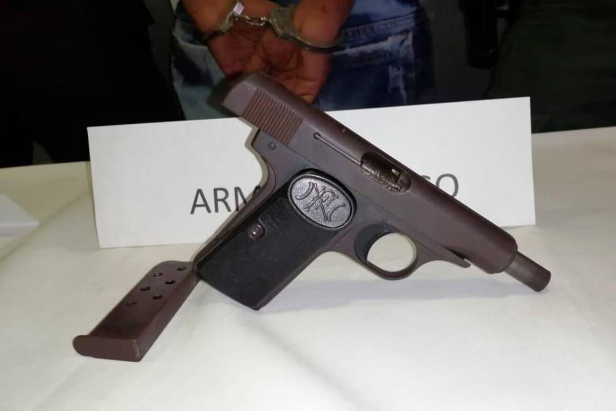 ‘El Gato’ delinquía en Cartagena con arma de la Primera Guerra Mundial