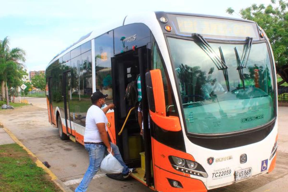 Ruta de Transcaribe vuelve a la sede de la Gobernación, en Turbaco