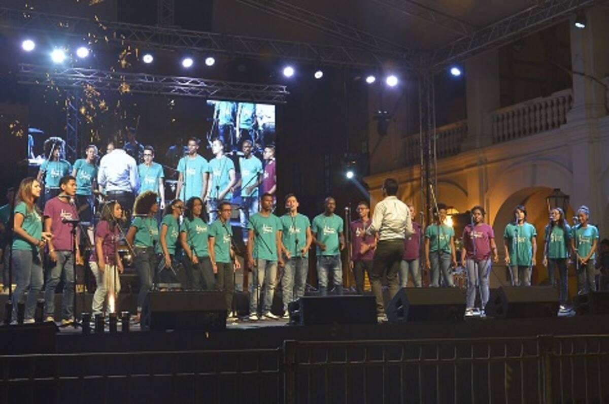 Coro Free Voices, de la Institución Universitaria Bellas Artes.