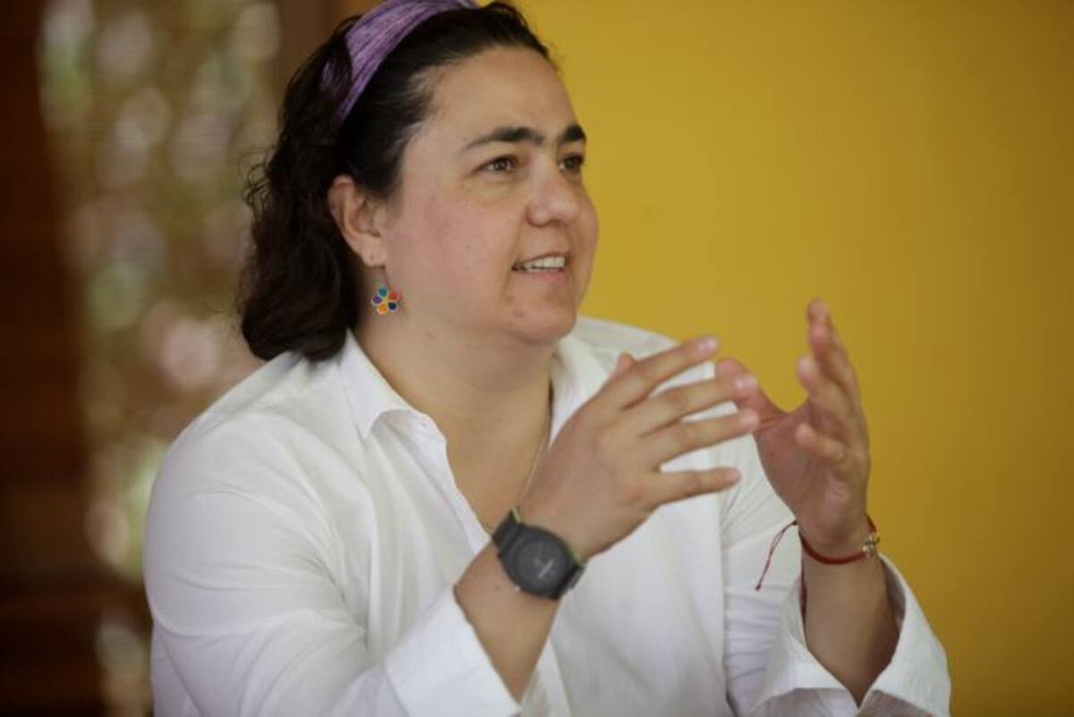 María Alejandra tiene 15 años de estar trabajando en restauración. AROLDO MESTRE - EL UNIVERSAL