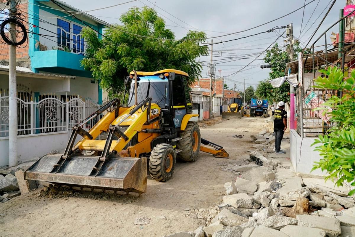 Esta popular calle de Olaya Herrera se pavimentará tras más de 40 años