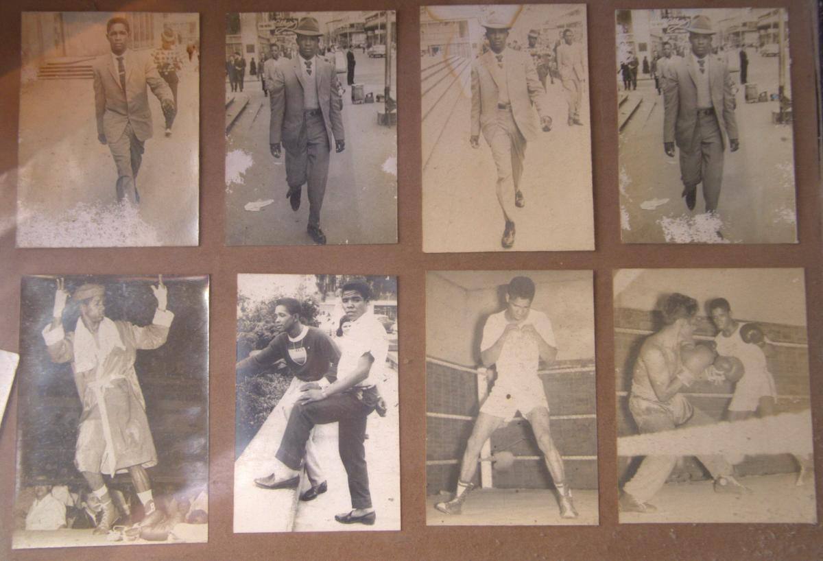 Fotos de los tiempos de gloria de Bernardo Caraballo.