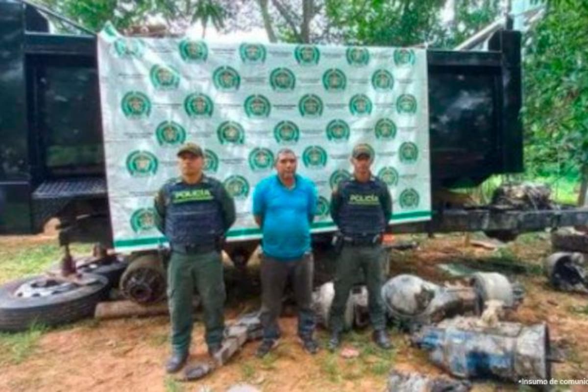 Cayó desvalijando volqueta hurtada en Barranquilla: va a prisión