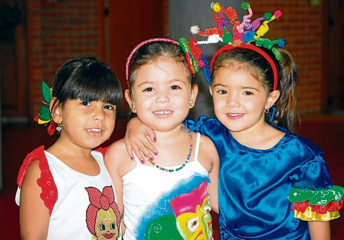 Salma Turbay, Mariana De León y Valeria Bohórquez.