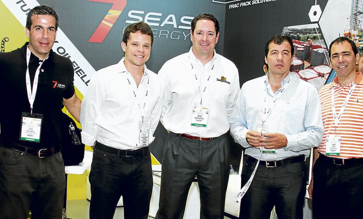 Pablo Chalela, Hans Gerdts, Stephen Mouton, Johnny Minervini y Omar Char.