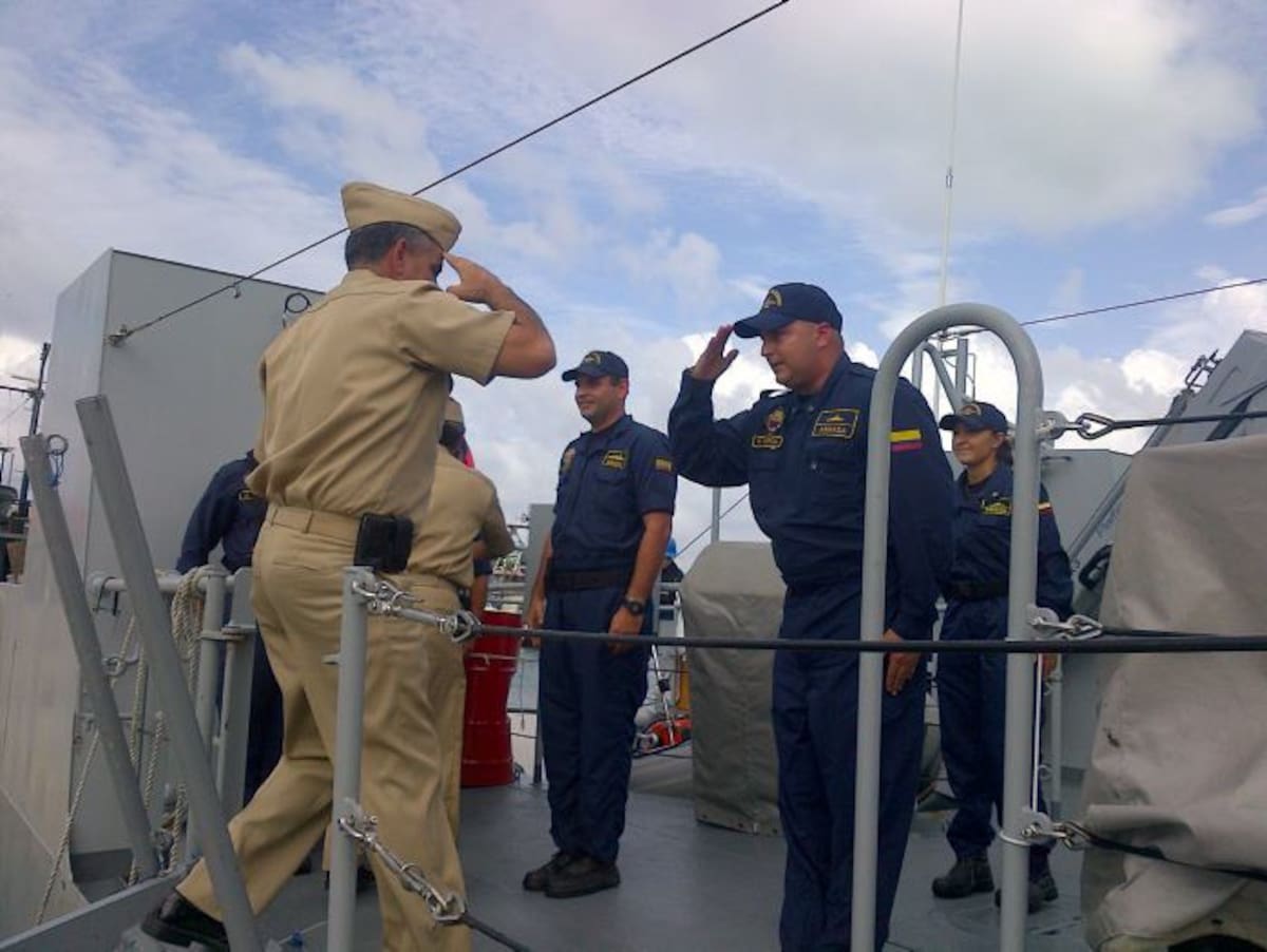 El ARC adelante labores para cerrarle el paso a las rutas del narcotráfico. CORTESÍA