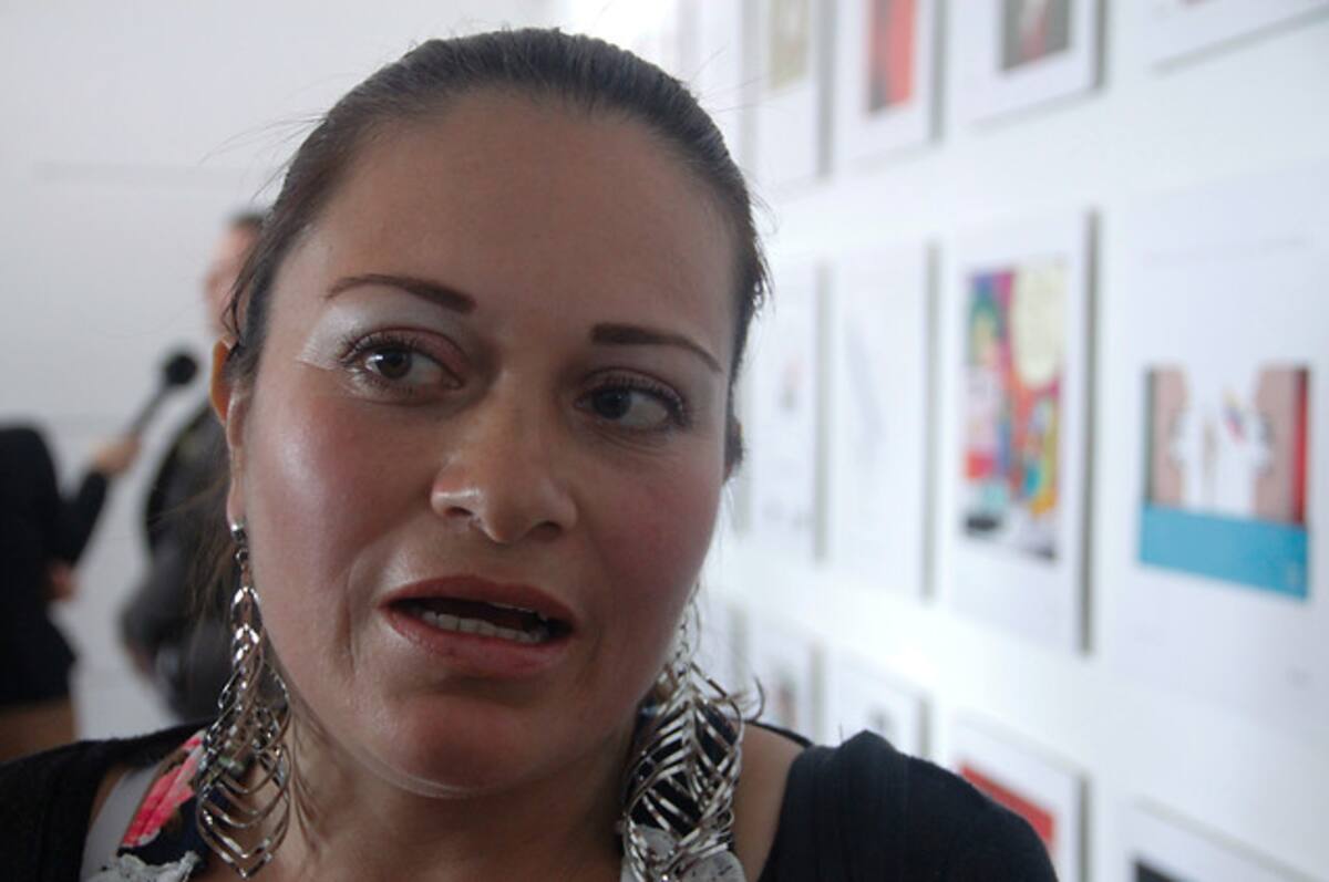 Diana Soraya Ospina Lizarazo, hija de Gloria Stella Lizarazo, auxiliar de la cafetería. COLPRENSA