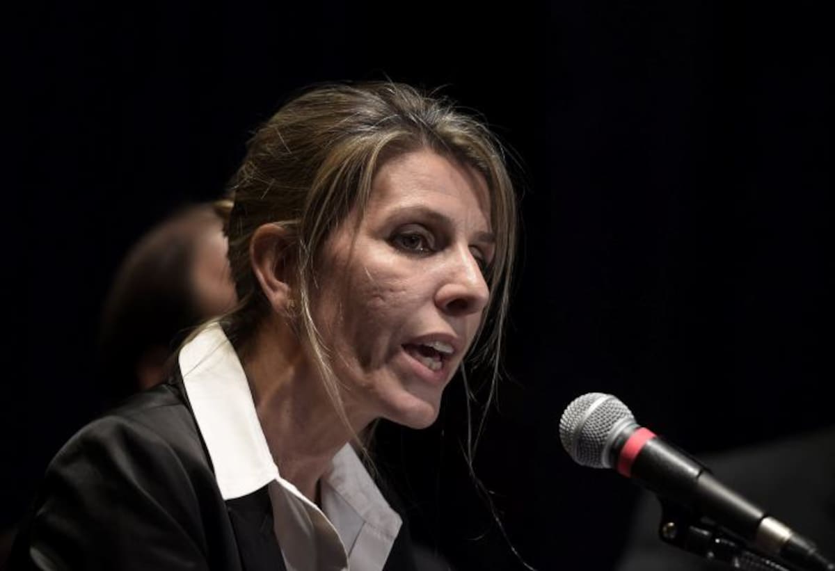 Sandra Arroyo Salgado, jueza y ex esposa de Alberto Nisman. AFP JUAN MABROMATA