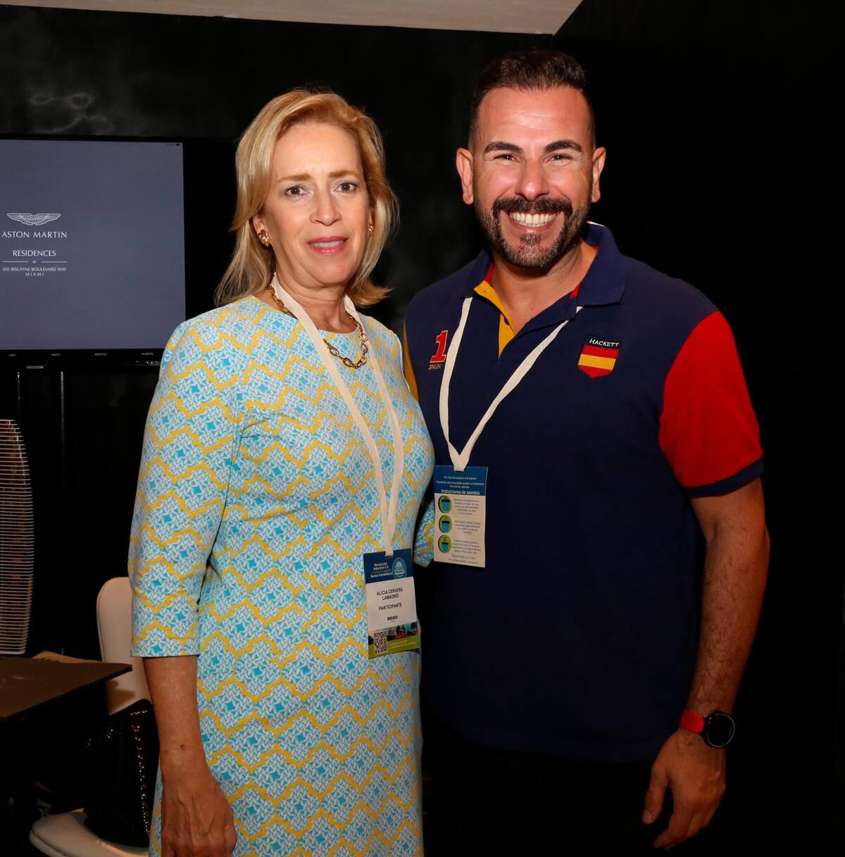 Alicia Cervera y Carlos Rentalo.