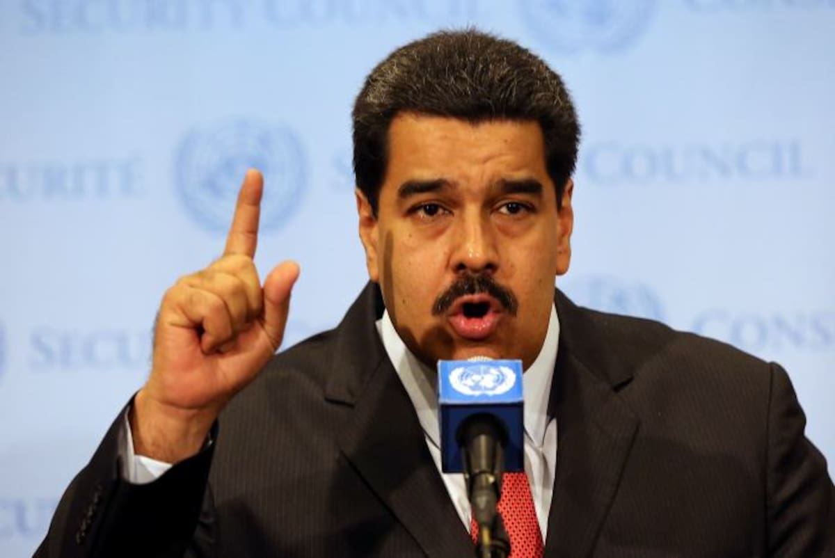 Venezuela ha rechazado en el pasado denuncias similares, que el presidente venezolano Nicolás Maduro calificó de "mentiras". AFP SPENCER PLATT