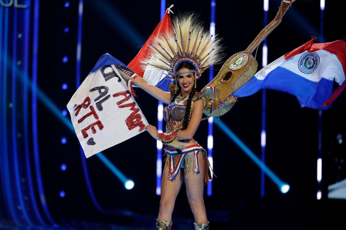 Miss Universe Sudáfrica, Elicena Andrada. //Foto: EFE.