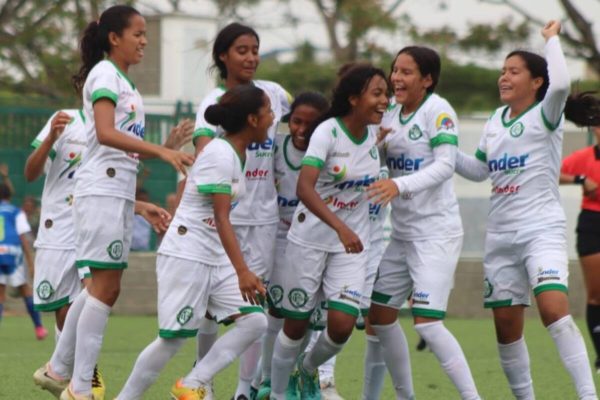 Sucre clasificó en el Nacional de Fútbol Femenino Sub 13