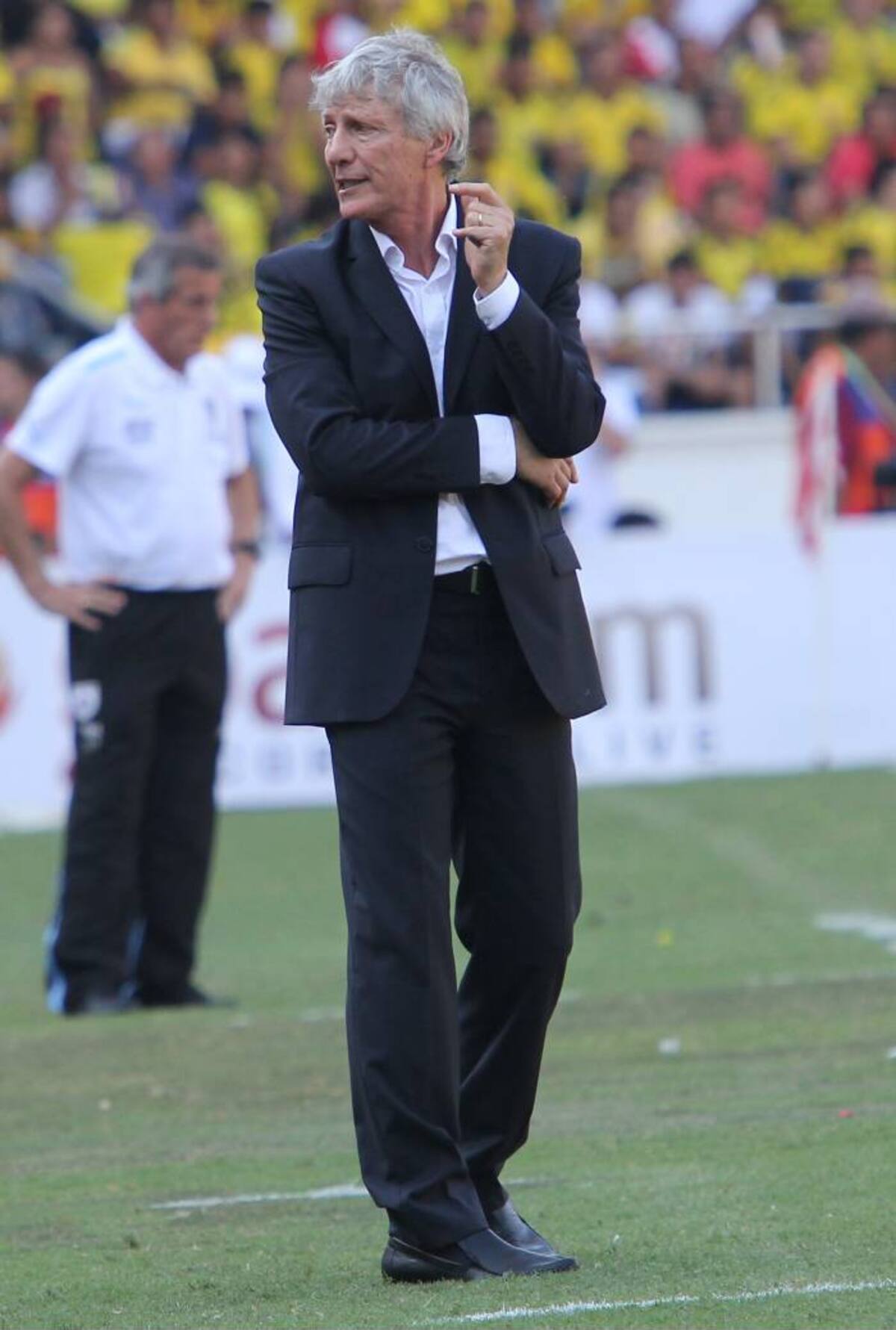 José Pékerman, DT de Colombia. SATURNINO VÁSQUEZ - QHUBO BARRANQUILLA-