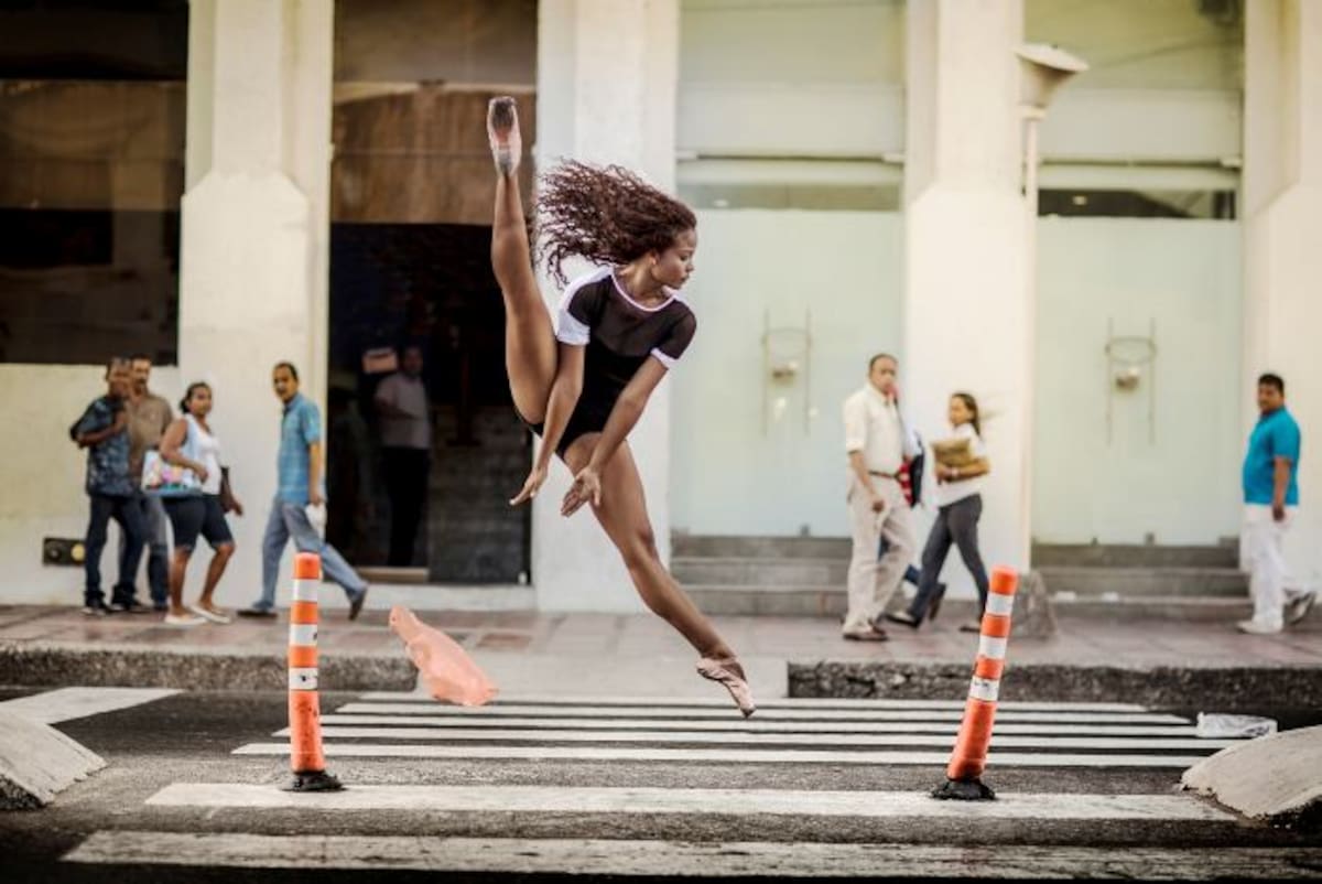 ‘A punta de bolsa’ (2014), Centro Histórico de Cartagena. FOTO: FABIÁN ÁLVAREZ ROCHA
