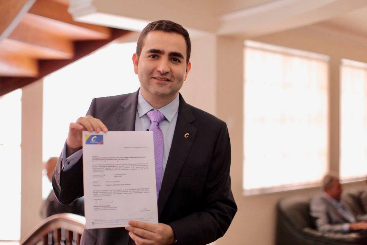 Vicente Blel es candidato a la Gobernación de Bolívar con aval Conservador