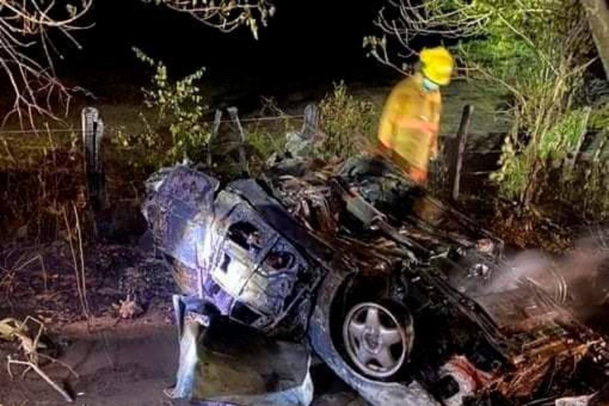 Mueren padres y sus tres hijos en accidente de tránsito en La Guajira