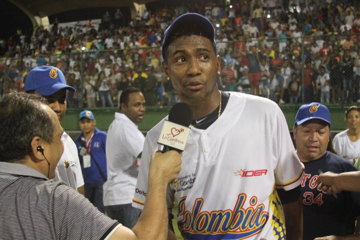 Julio Teherán fue ovacionado por su gente en el juego ante República Dominicana. Óscar Díaz/El Universal