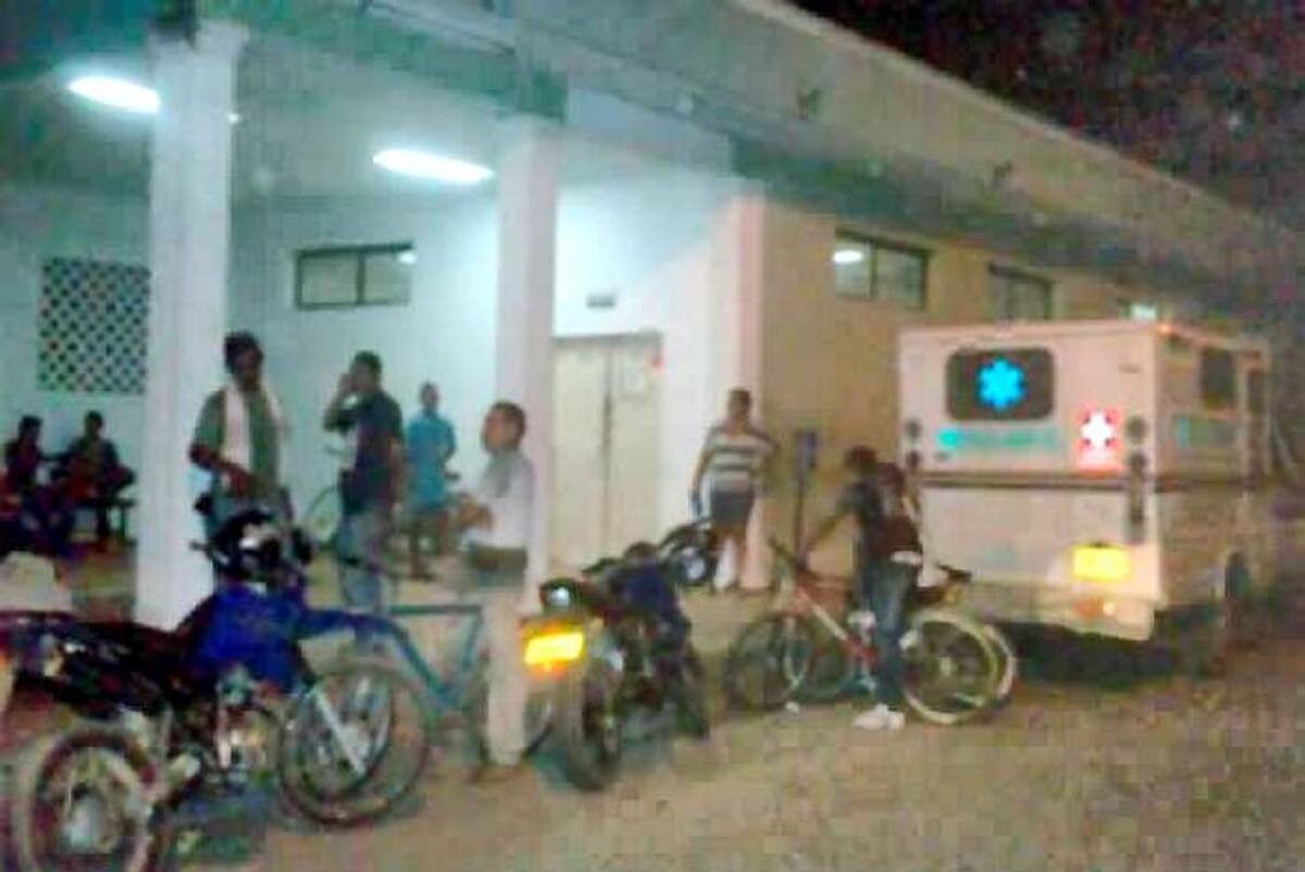 Los heridos fueron llevados al hospital Sandiego y luego a Montería.