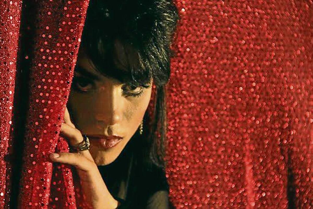 Sebastián como travestis en Mila Caos. Archivo particular