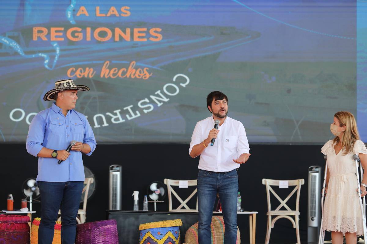 Pumarejo agradece respaldo del Gobierno a proyectos claves en Barranquilla