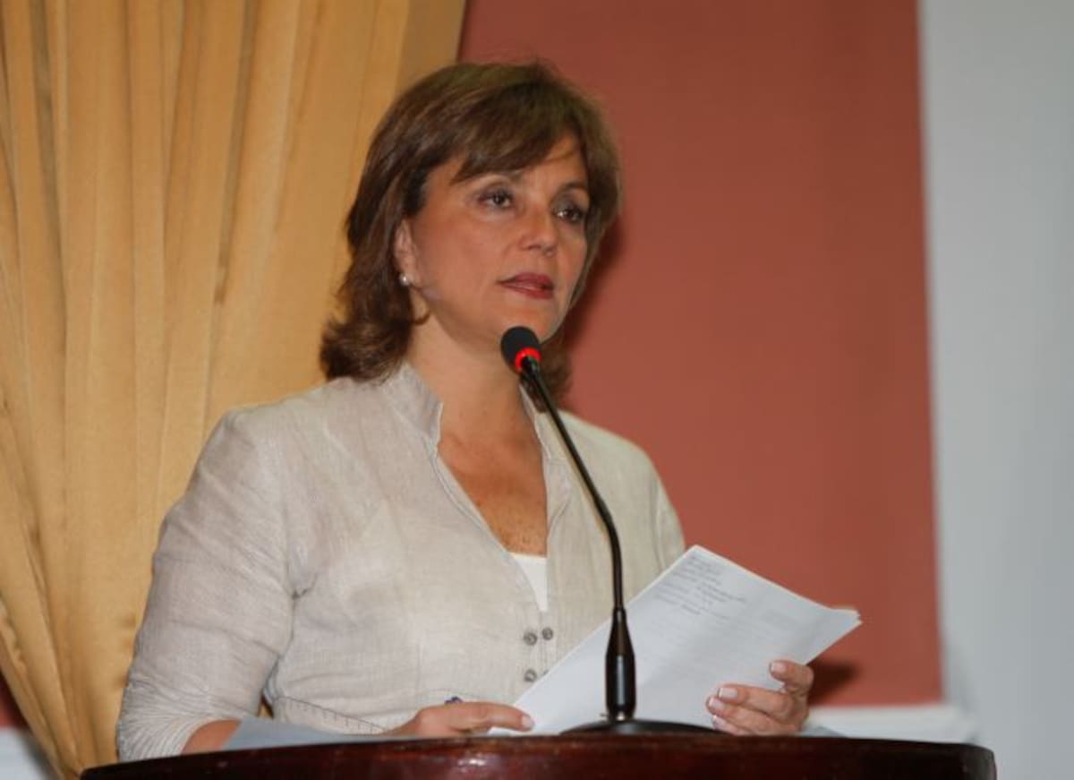 María Fernanda Campo, ministra de Educación. ARCHIVO - EL UNIVERSAL