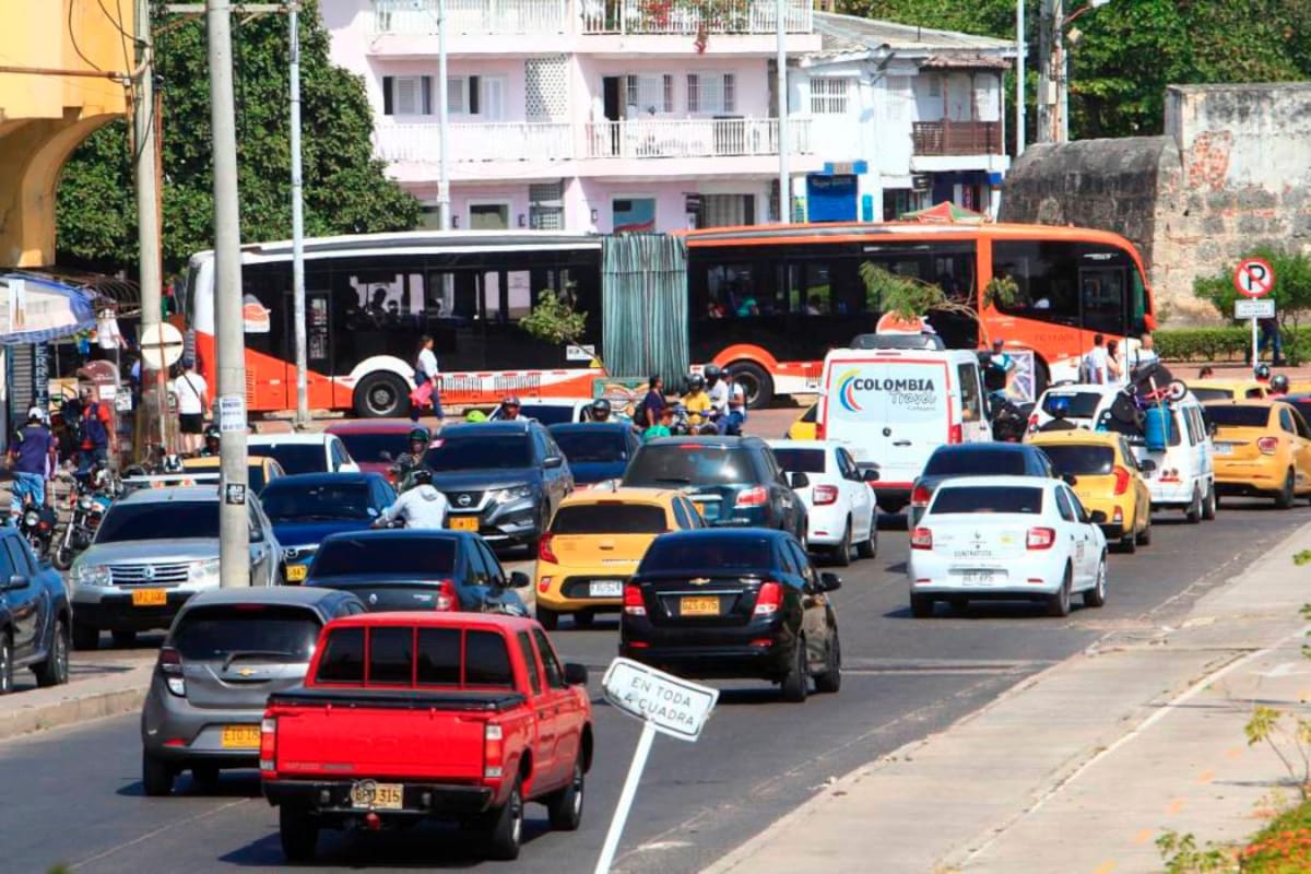 Prográmate: este es el pico y placa del 16 al 20 de octubre en Cartagena