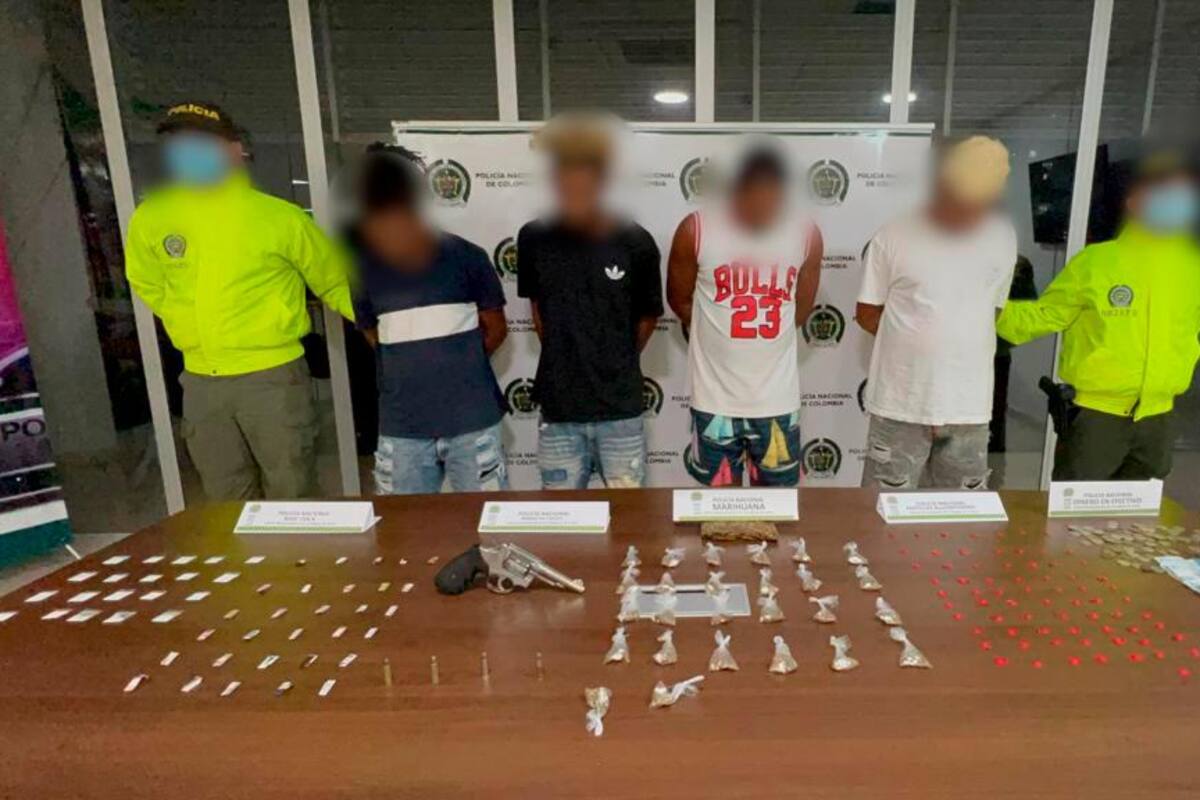 Cae banda dedicada al expendio de drogas en zonas escolares de Cartagena