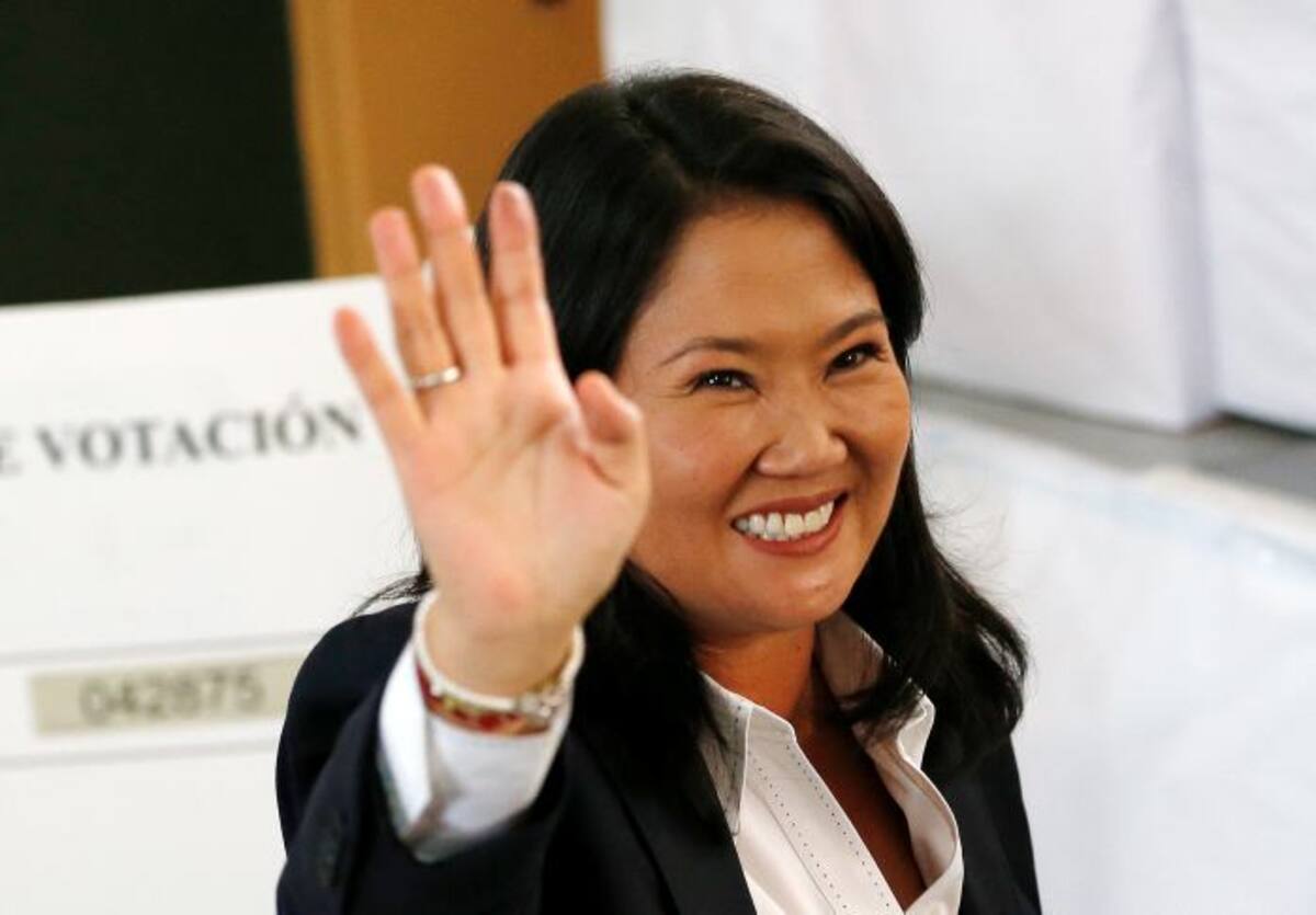 Líder opositora Keiko Fujimori. AP.