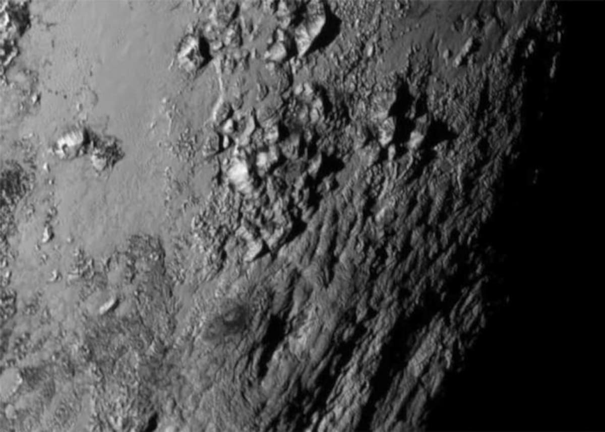 Foto tomada desde la sonda de la Nasa New Horizons. AP