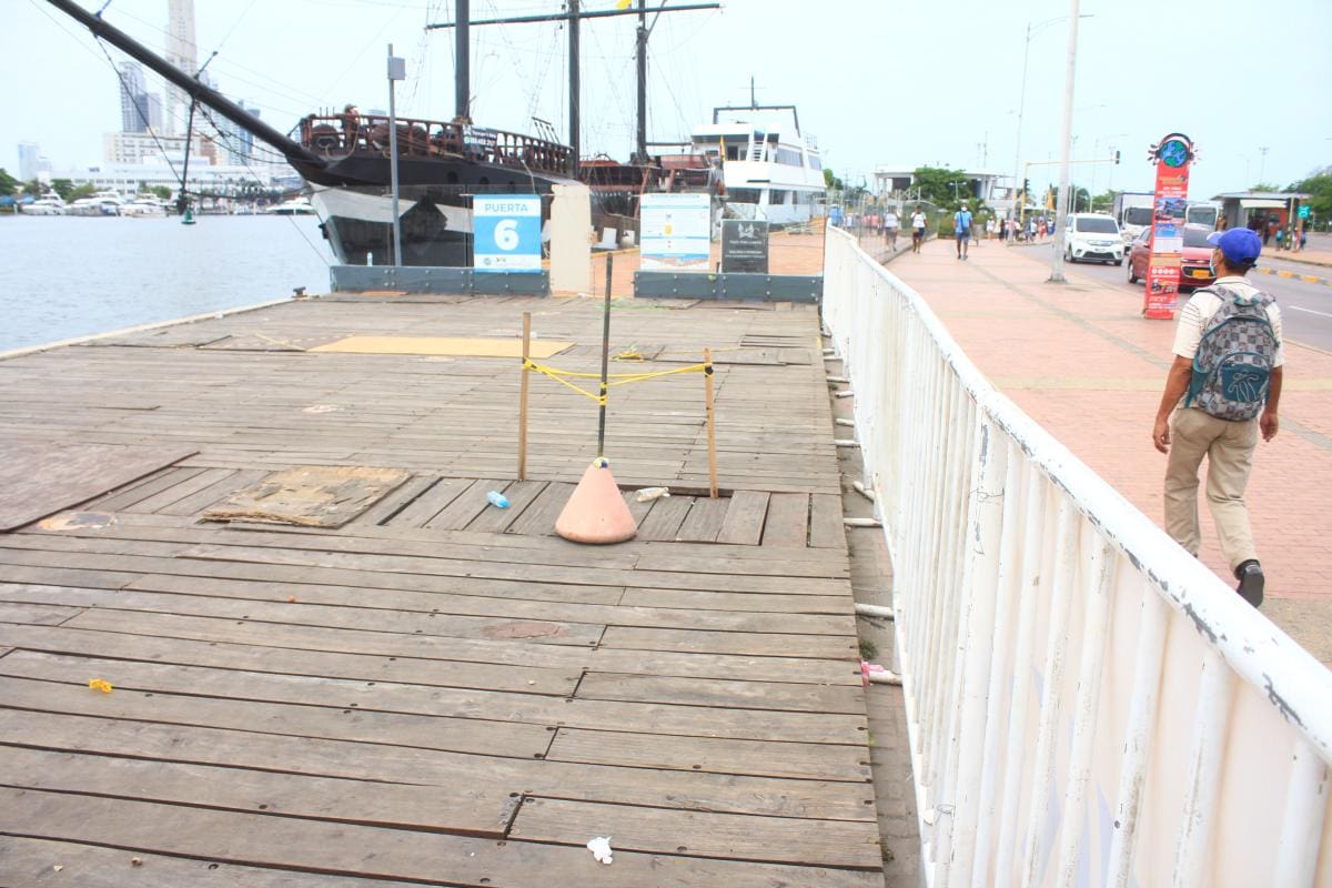 Muelle de La Bodeguita, en malas condiciones: pronto lo intervendrán